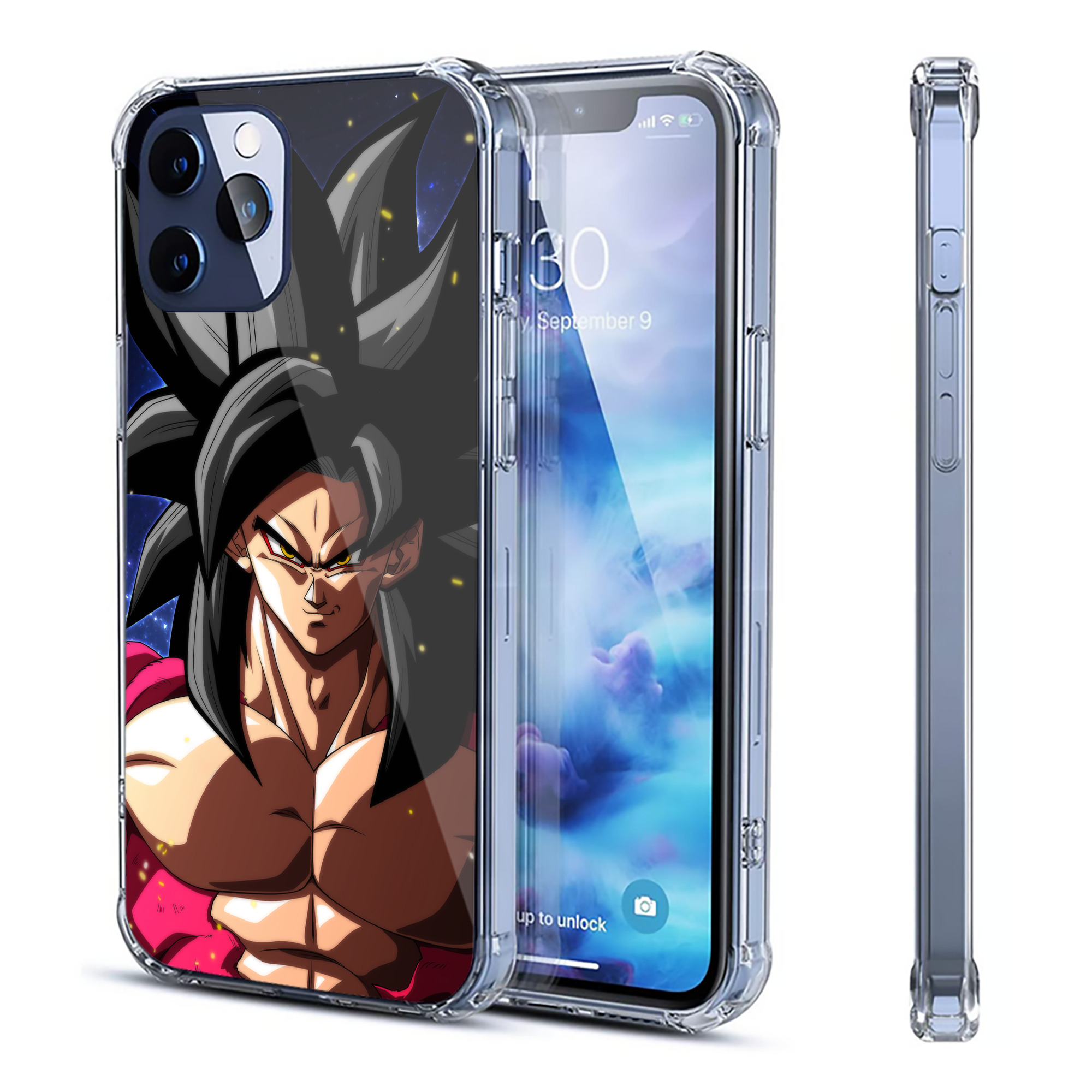 （画像用） ドラゴンボール DRAGON BALL 【iPhone 12シリーズ対応】透明スマホケース（クリアソフトケース）
